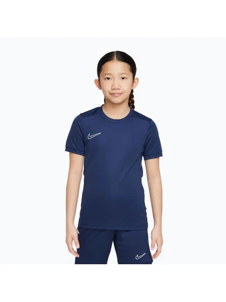 Детска футболна тениска Nike Academy Dri-Fit Jr midnight navy/midnight navy/white/white бяло