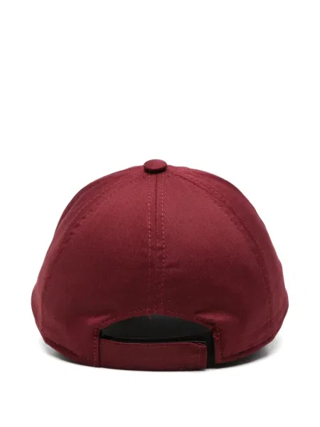 Czapka z daszkiem dziecięca Balmain czerwona
