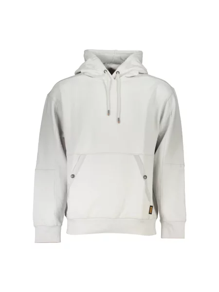 Bluza z kapturem Hugo Boss z długim rękawem szara