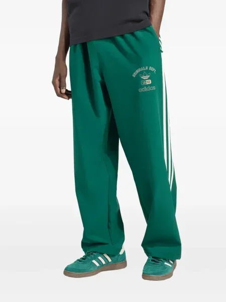 Pantaloni scurți Adidas din jerseu cu dungi negru