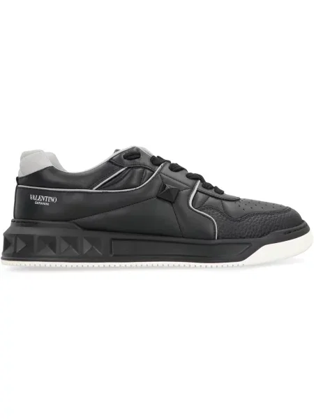 Sneakersy Valentino Garavani skórzane czarne
