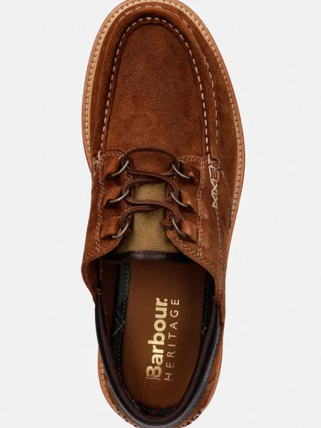 Замшевые туфли Barbour