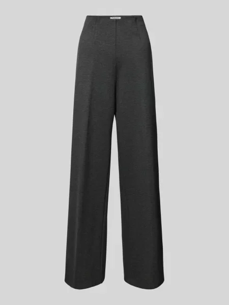 Spodnie materiałowe o kroju slim fit z zakładkami w pasie model ‘Lillyth’ Raphaela By Brax