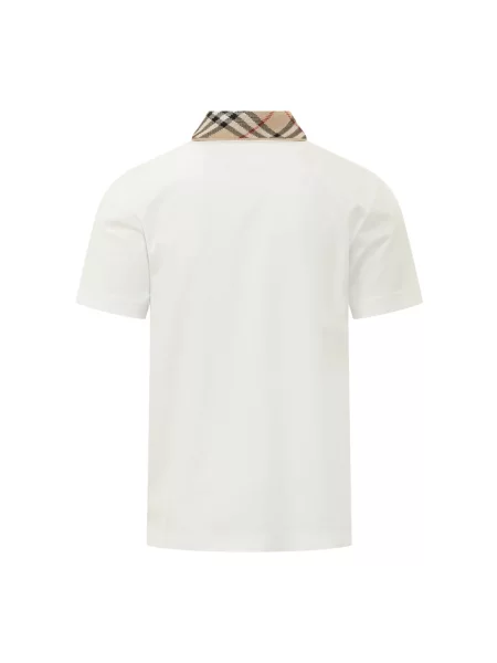Koszulka polo Burberry biała
