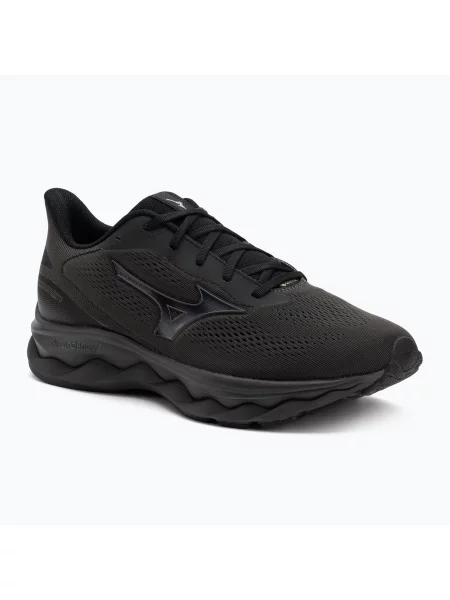Férfi futócipők Mizuno Wave Serene 2 black sand/iron gate/black. Méret: EU fekete