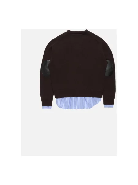 Sweter Acne Studios wełniany brązowy