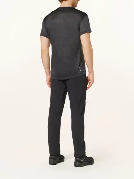 Salewa T-Shirt Puez Melange Dry'ton schwarz