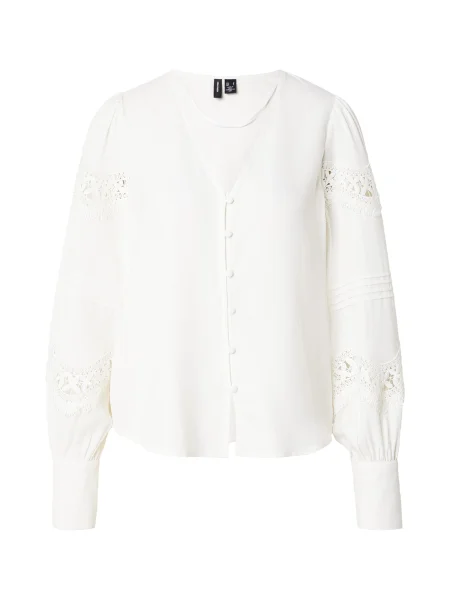 VERO MODA Blúz VMTHEA' fehér