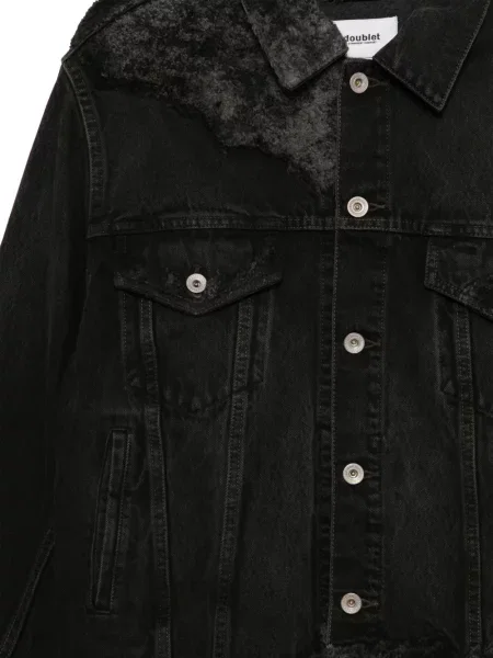 Geacă de blugi Doublet negru