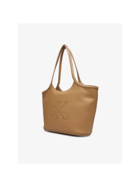 Torebka Calvin Klein brązowa