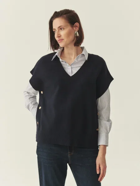 TATUUM Pulover Kama bleumarin