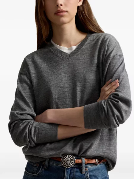 Велурени бягане с яка чорапи Polo Ralph Lauren синьо