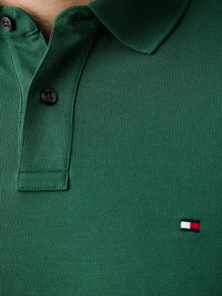 Тениска с дълъг ръкав Tommy Hilfiger с дълъг ръкав зелено