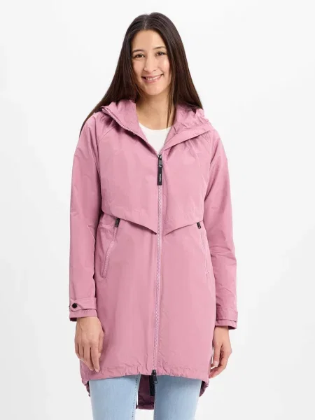 Ragwear płaszcz funkcjonalny Frodik Kobiety jednolity M różowy