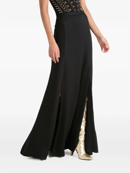 Fusta maxi Temperley London negru
