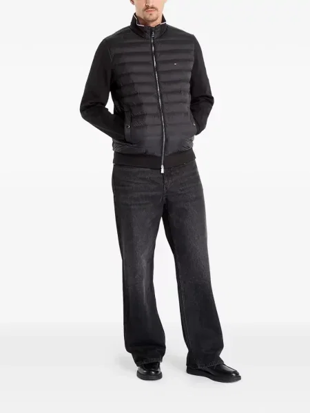 Matlasat geacă Tommy Hilfiger negru