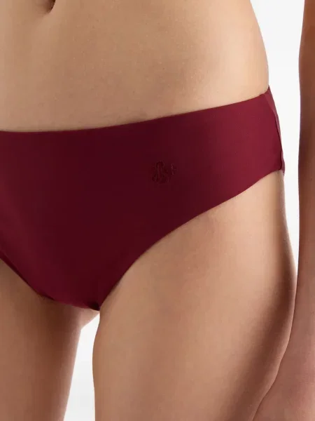 Bikini Jil Sander cu broderie din jerseu