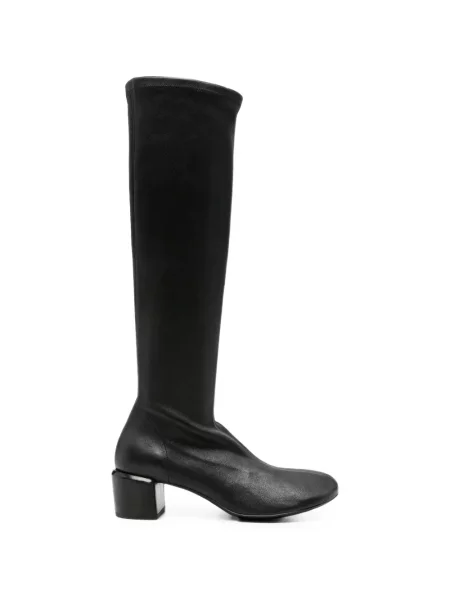 Botine Officine Creative din piele negru