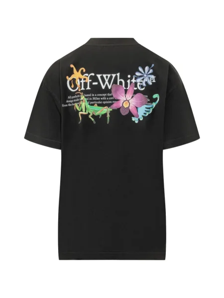 Tricou Off-white cu imagine alb