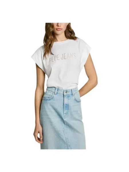 Tricou Pepe Jeans alb