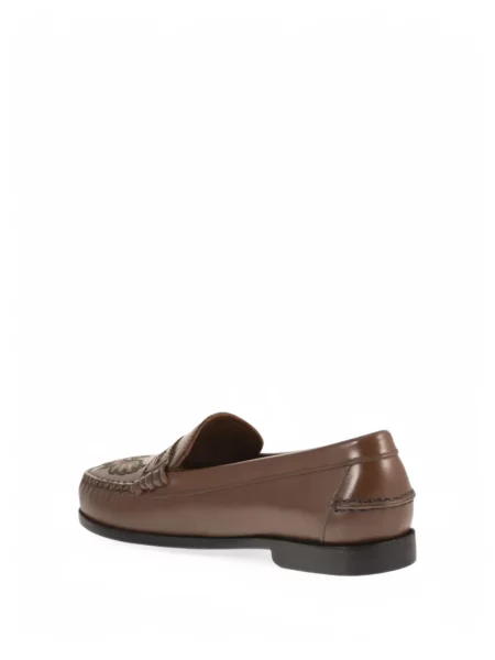 Pantofi loafer Mexicana din piele maro