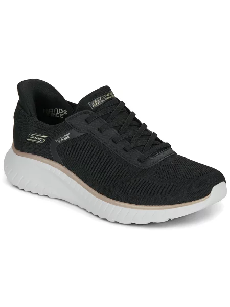 Hlačke slip Skechers črna