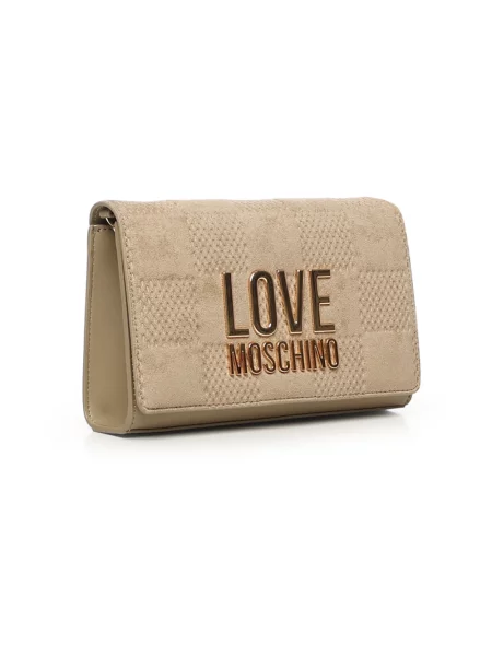 Torebka LOVE MOSCHINO beżowa