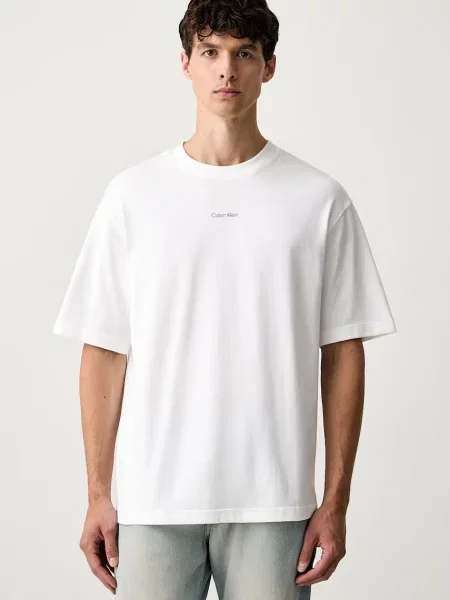 Calvin Klein Jeans T-shirt biała