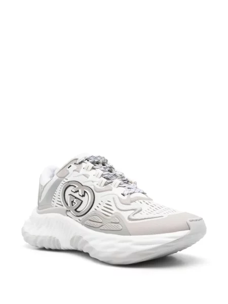 Sneakerși Gucci gri