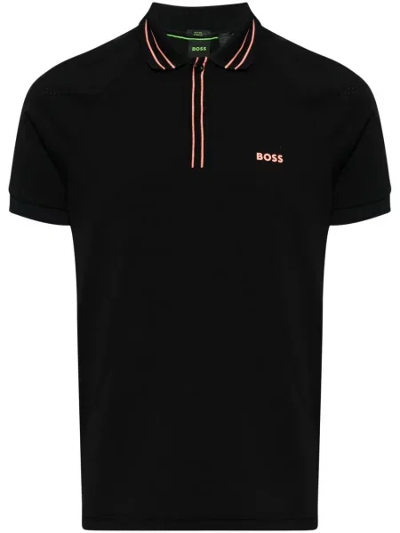 Polo Boss cu imagine negru