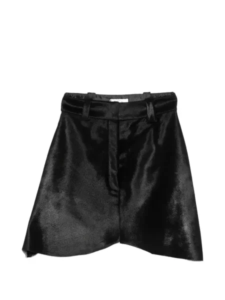 Fusta mini Vestiaire D'un Oiseau Libre asimetrică negru