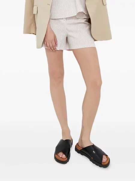 Szorty Benetton w paski białe