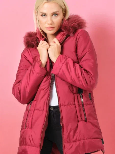 Palton Dewberry bordo