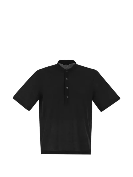 Gulerat tricou polo Herno negru