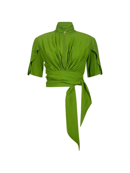 Bluză Elisabetta Franchi verde