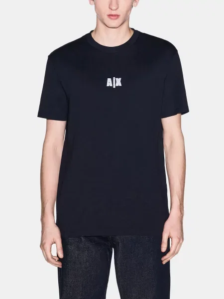 Футболка Armani Exchange темно-синій синя