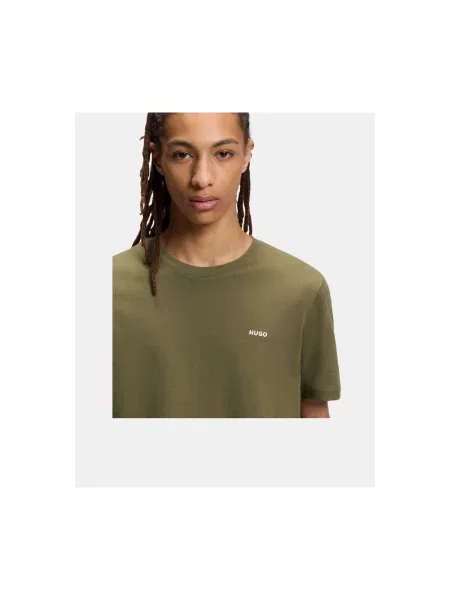 HUGO Tricou Kaki verde