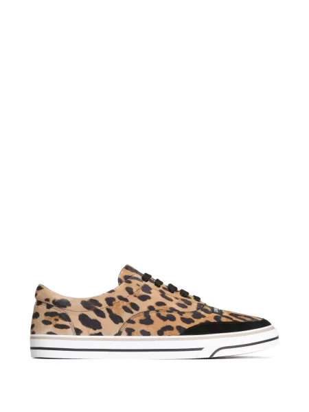 Sneakerși Dolce & Gabbana cu imagine cu model leopard