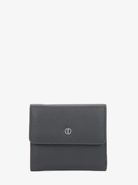 Кожаный кошелек Estro черный