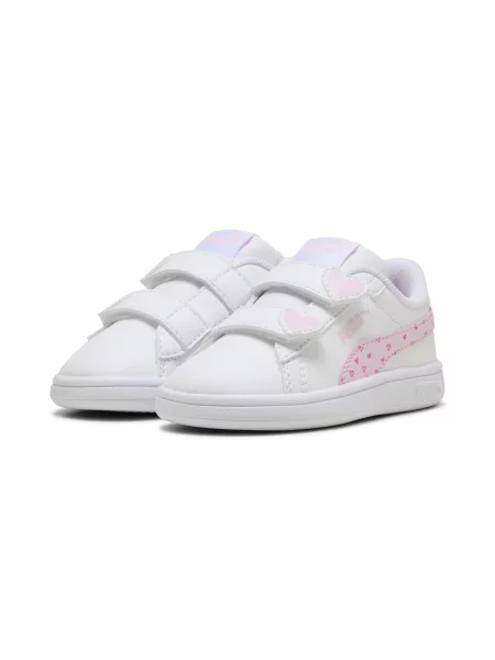 PUMA Sneakersy dla małych dzieci Smash Hearty Buty 19 biały
