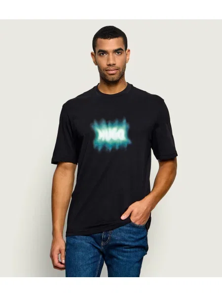 Hugo Blue Tricou Nuiden negru