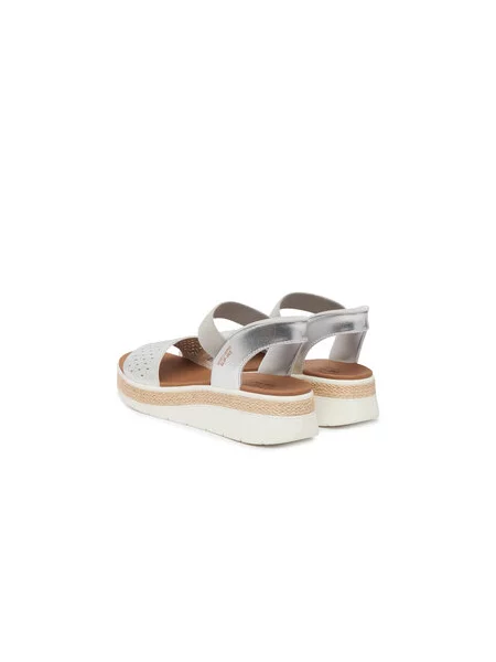 Skechers Sandali Bobs Sun Ray Srebrna