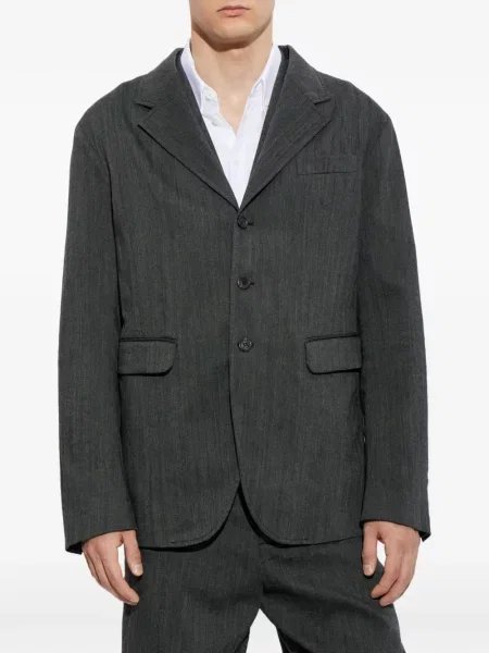 Sacou Dsquared2 cu model herringbone gri