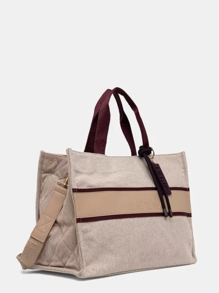 Geantă shopper Liu Jo bej