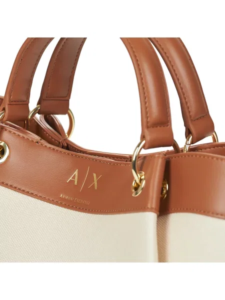 Kabelka Armani Exchange hnědá