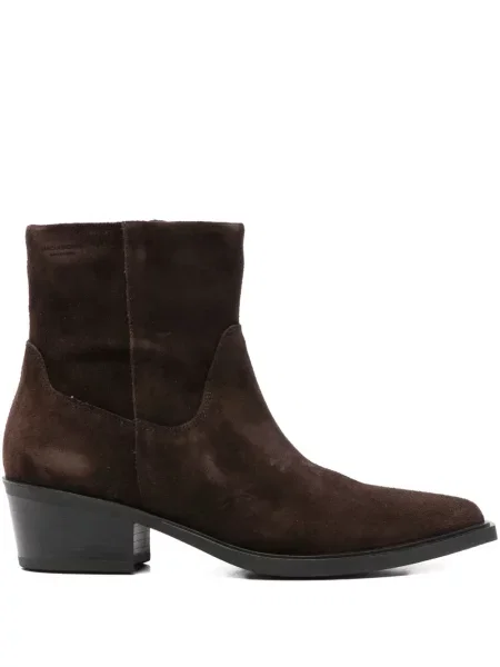 Botine Vagabond din piele de căprioară maro