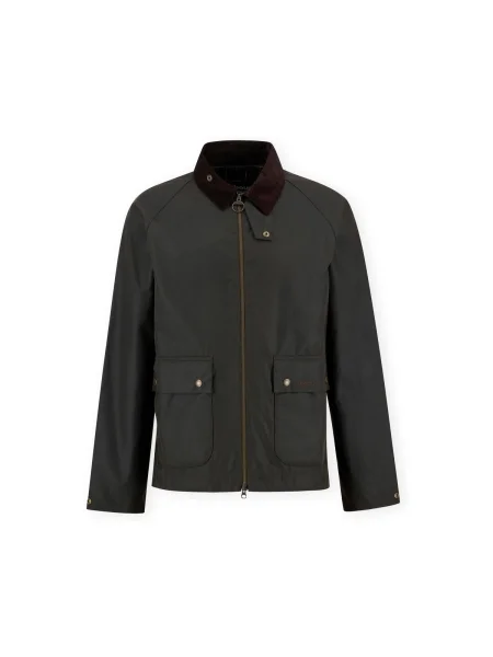 Îmbracaminte Barbour Bedale Short Wax Jacket Olive verde