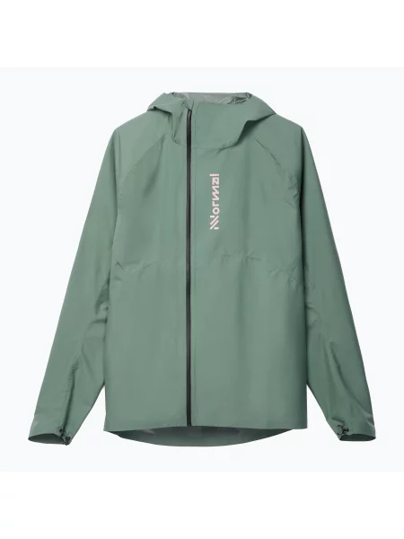 Kurtka do biegania NNormal Trail Rain green zielona