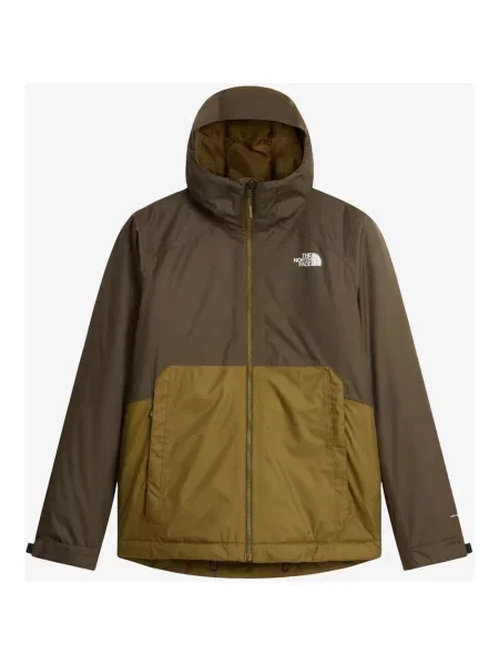 Kurtka z kapturem The North Face Millerton Insulated DryVent oliwkowy brązowy S zielony
