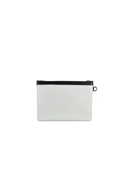 Torba Jimmy Choo skórzana retro biała